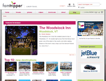 Tablet Screenshot of famtripper.com